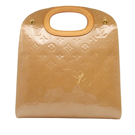 Tan Louis Vuitton Monogram Vernis Maple Drive Handbag