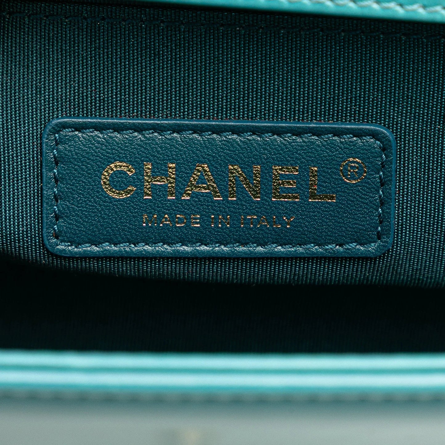 Blue Chanel Small Shearling Boy Flap Crossbody Bag