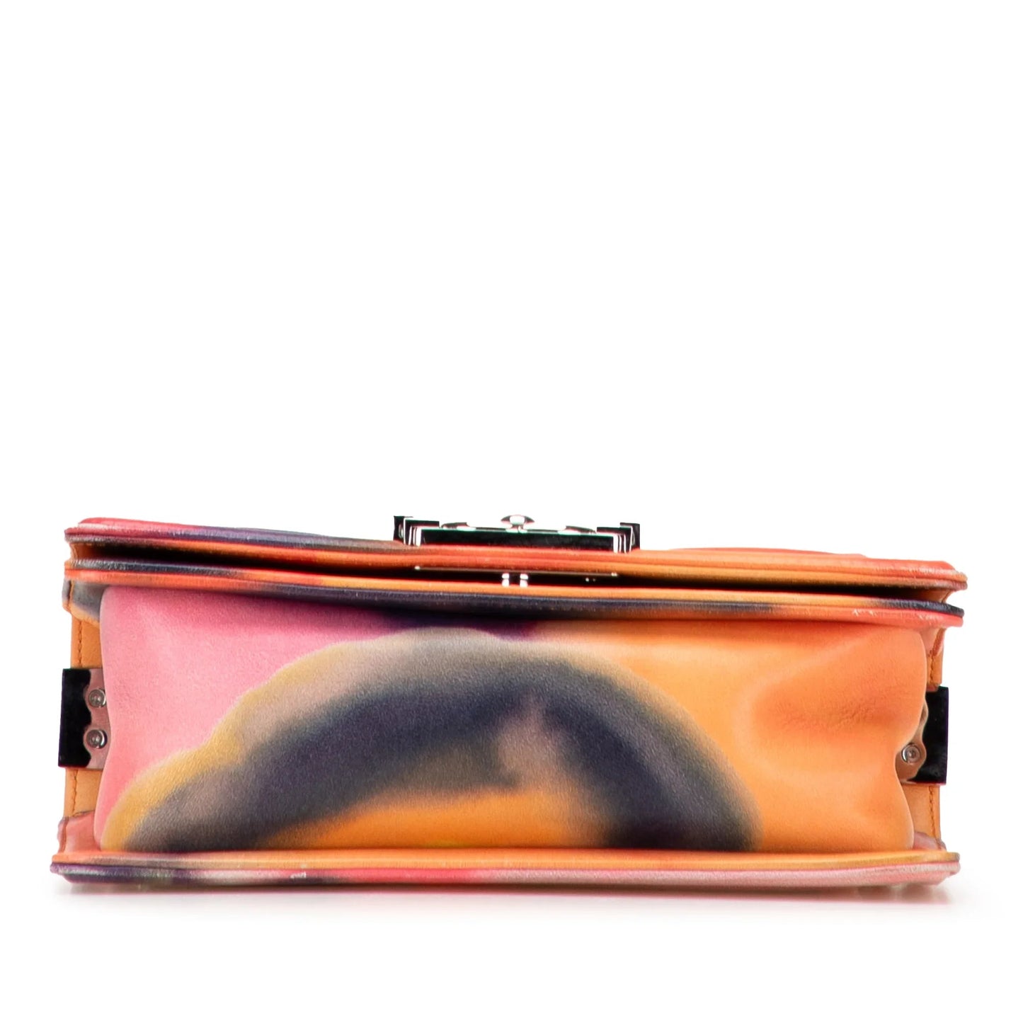 Multi Chanel Small Lambskin Flower Power Boy Flap Crossbody Bag