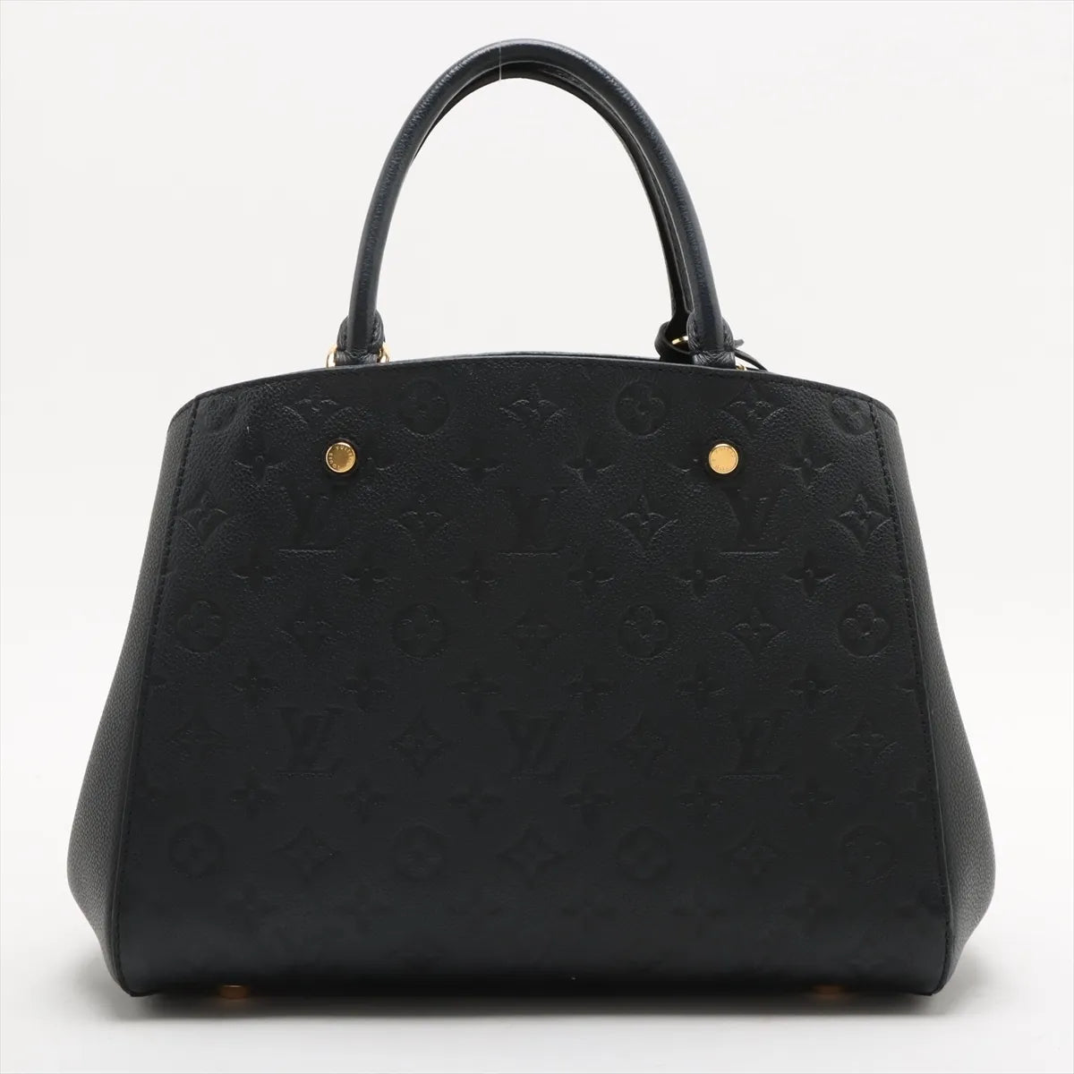 Louis Vuitton Noir Monogram Empreinte Leather Montaigne MM [Clearance Sale]