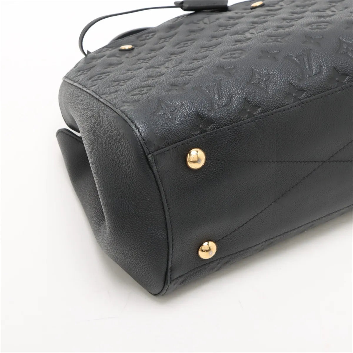 Louis Vuitton Noir Monogram Empreinte Leather Montaigne MM [Clearance Sale]