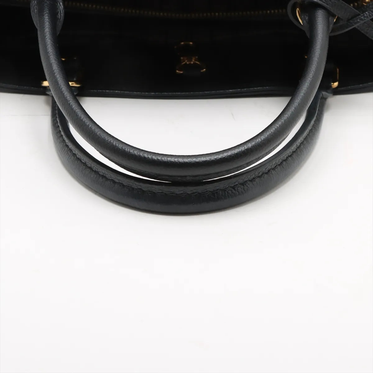 Louis Vuitton Noir Monogram Empreinte Leather Montaigne MM [Clearance Sale]