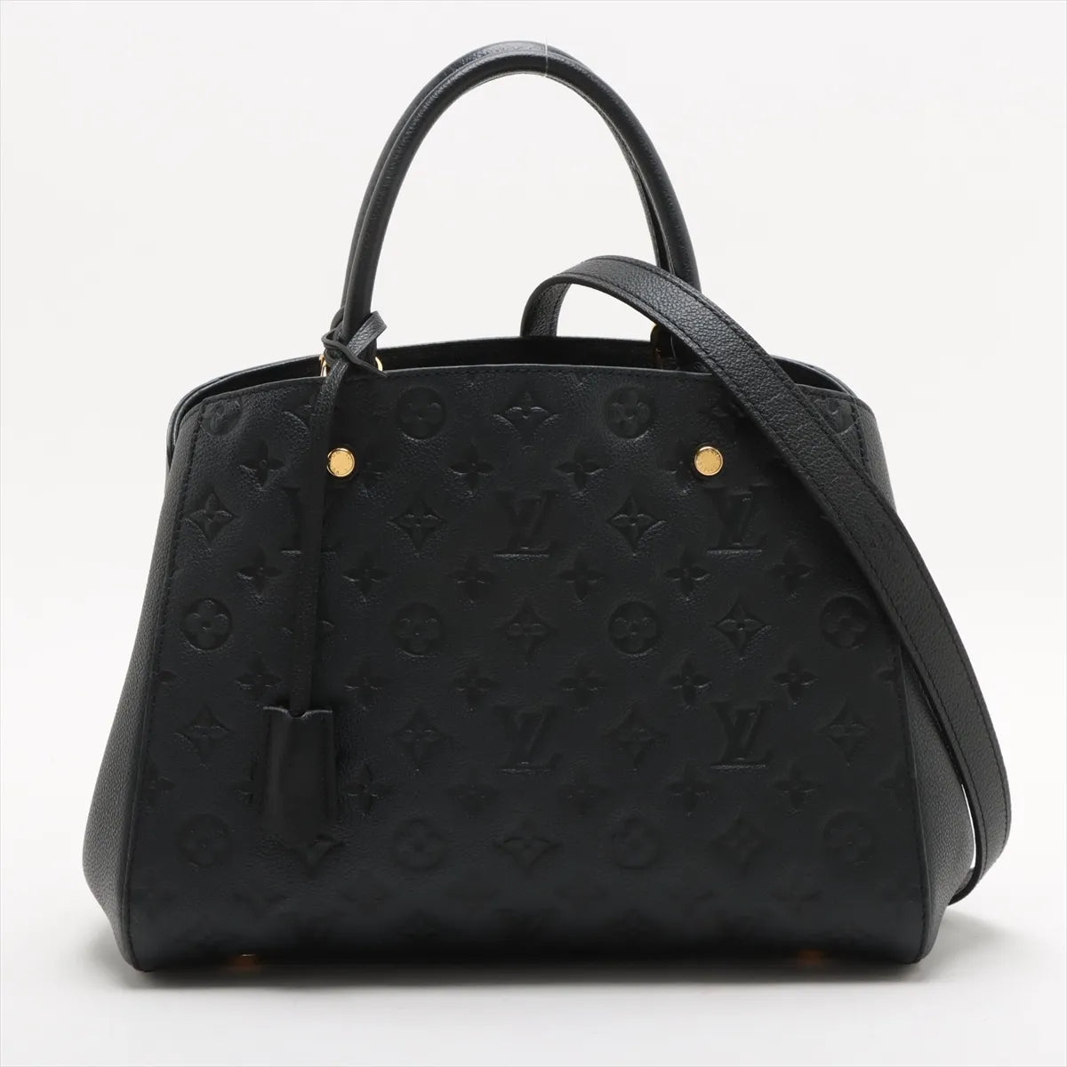 Louis Vuitton Noir Monogram Empreinte Leather Montaigne MM [Clearance Sale]