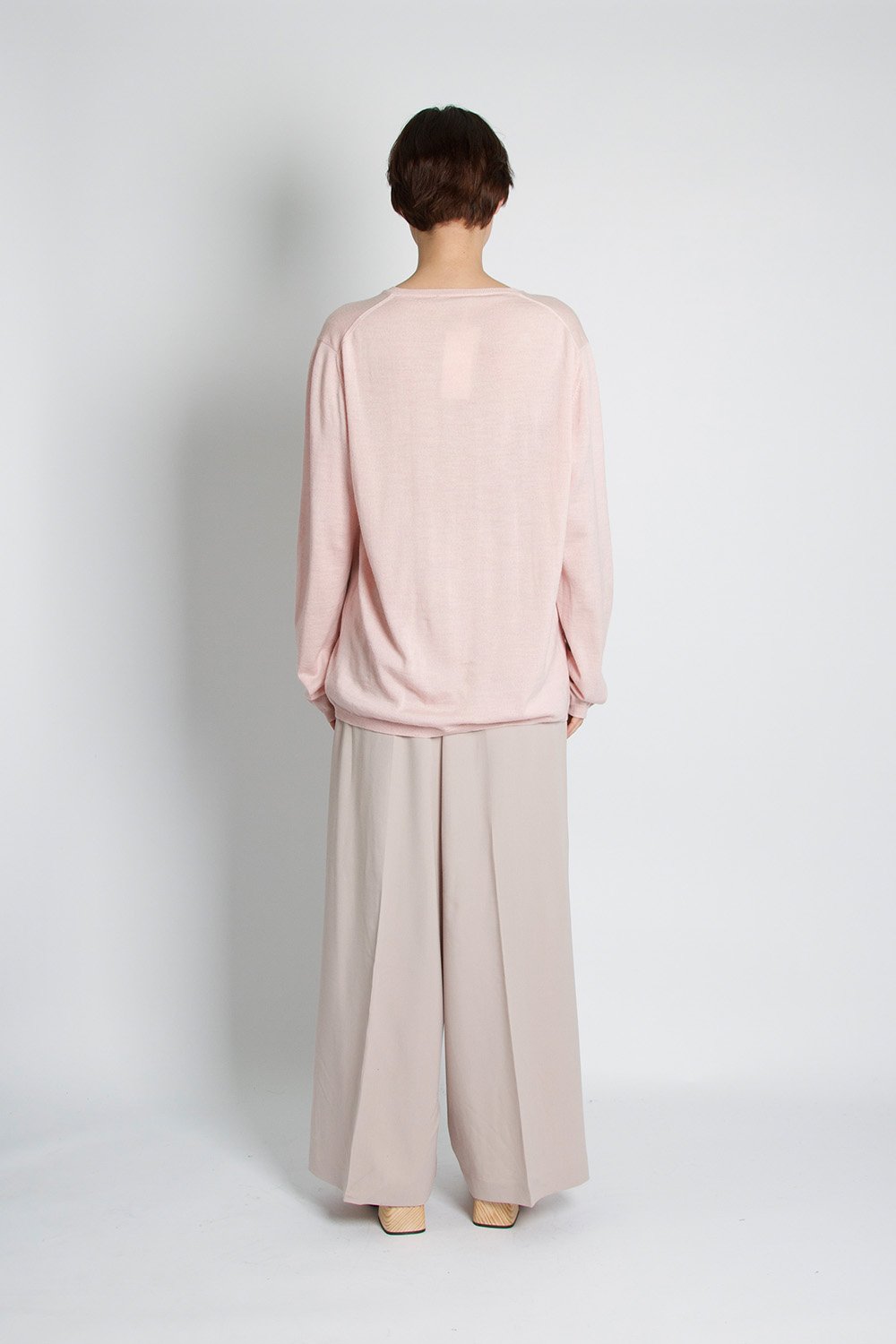 Prada Pink Wool Cashmere Sweater
