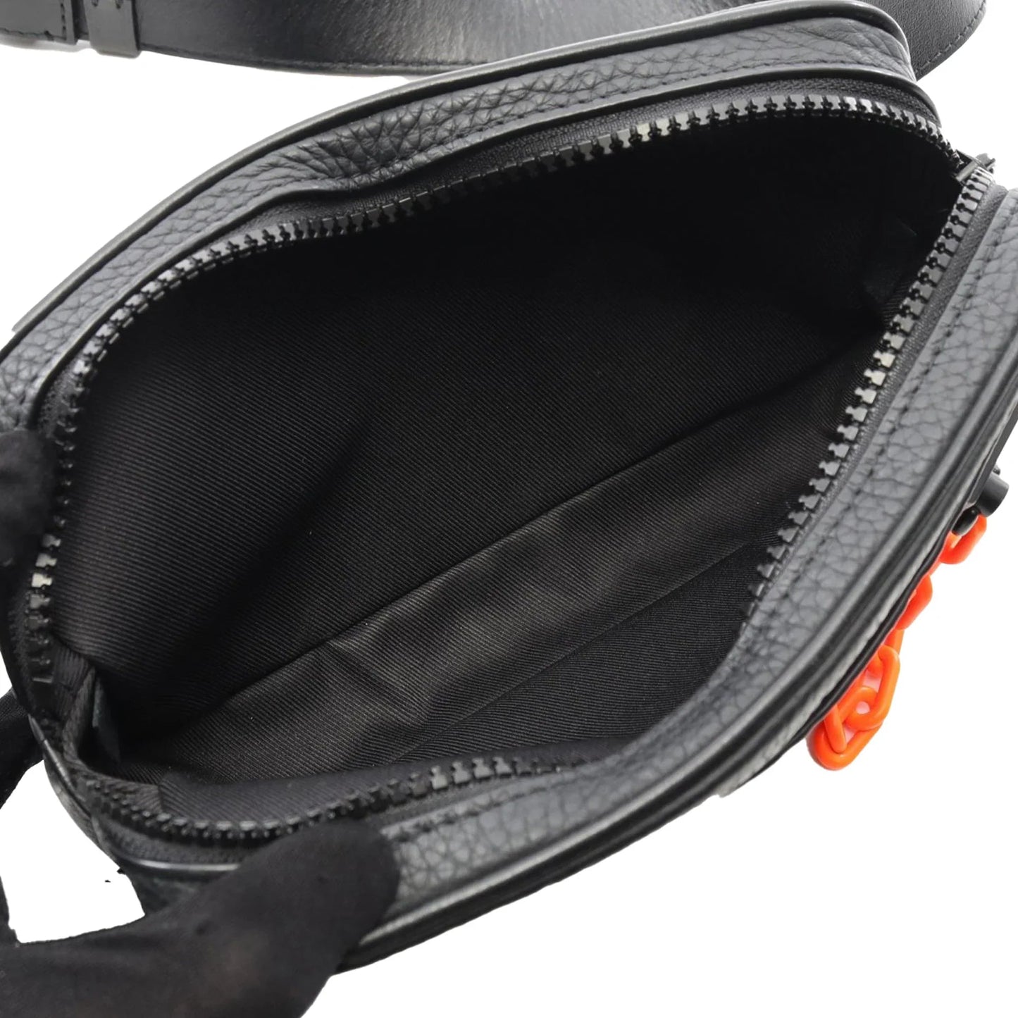 Black Louis Vuitton Monogram Taurillon Uniformes Solar Ray Soft Pochette Volga Belt Bag
