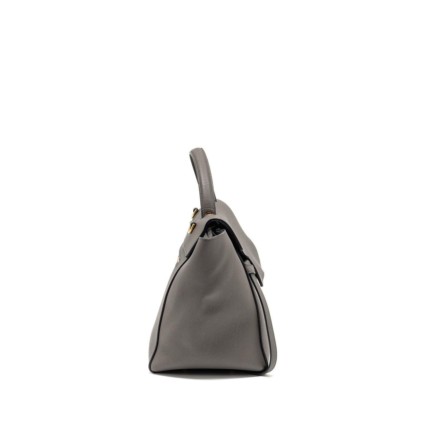 Celine Mini Belt Purse Calfskin Grey