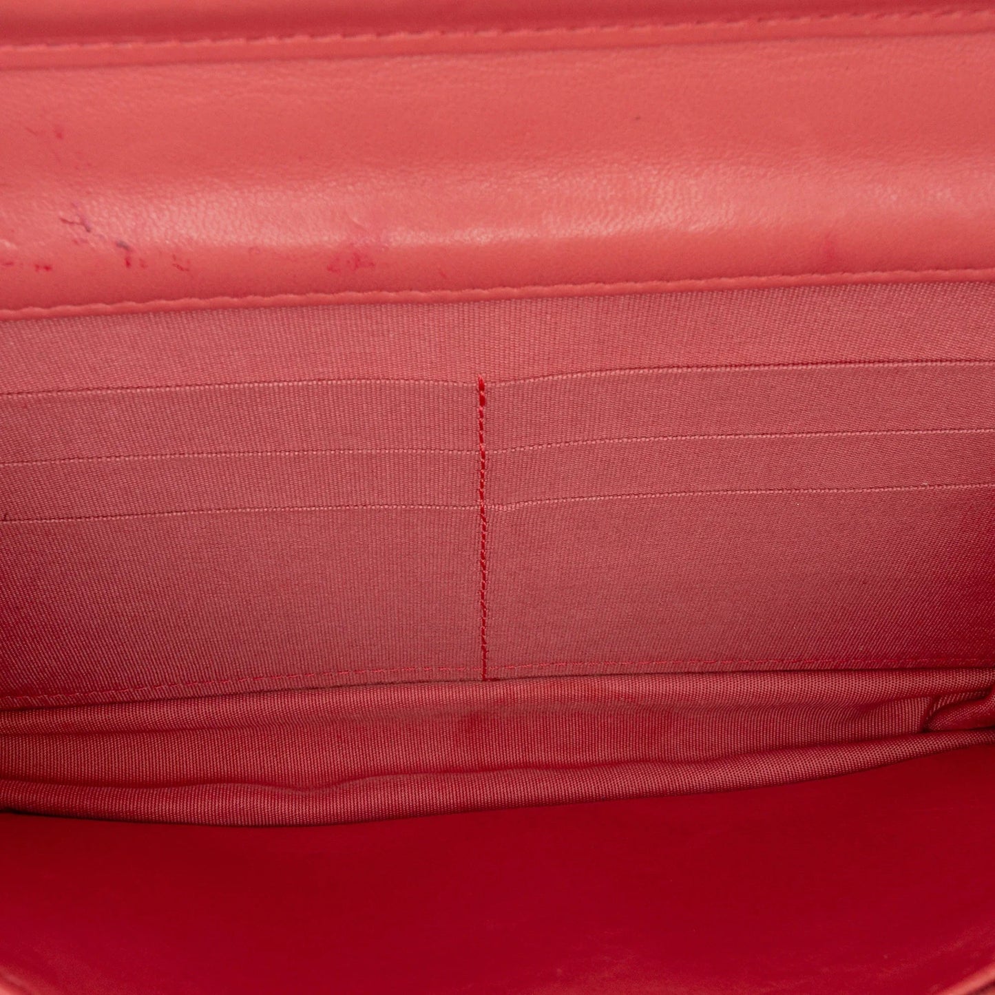 Pink Chanel Lambskin Boy Wallet On Chain Crossbody Bag