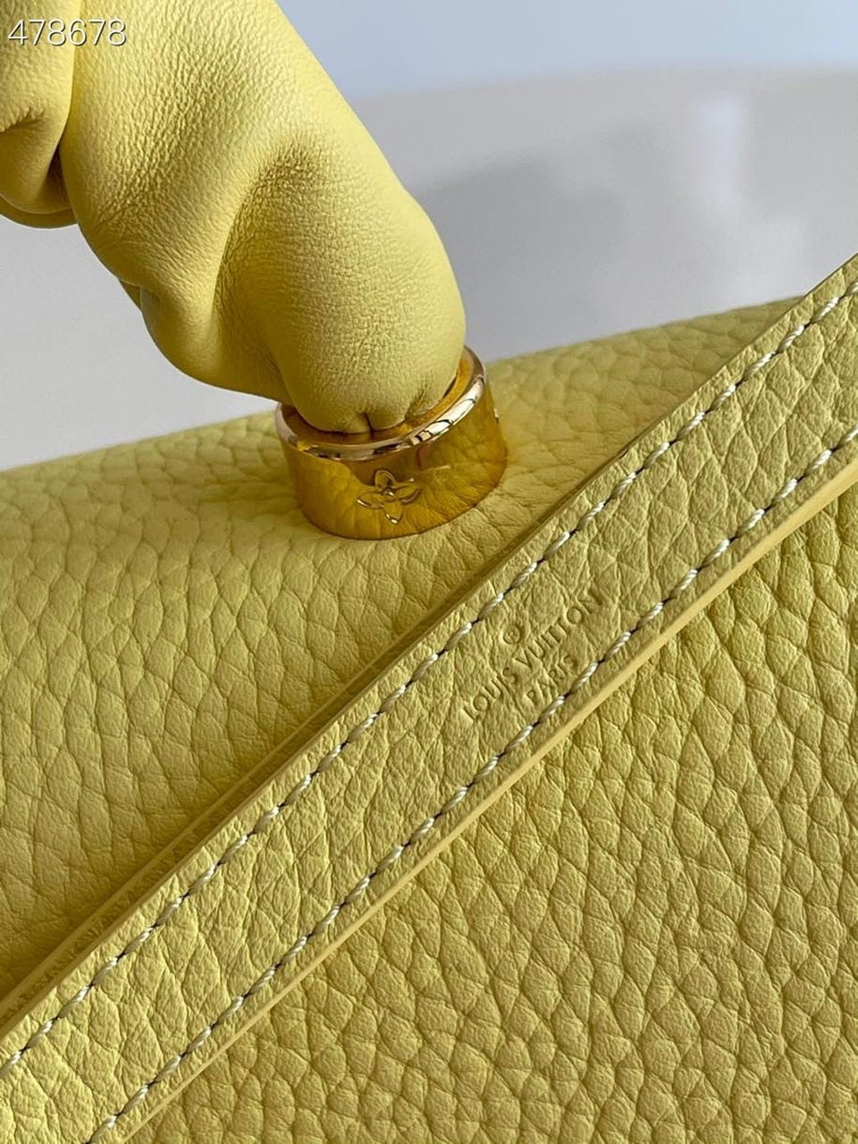 Top Quality Twist MM Ginger Yellow For Women, Womens Handbags, Shoulder And Crossbody Bags 9.1in/23cm Top Quality