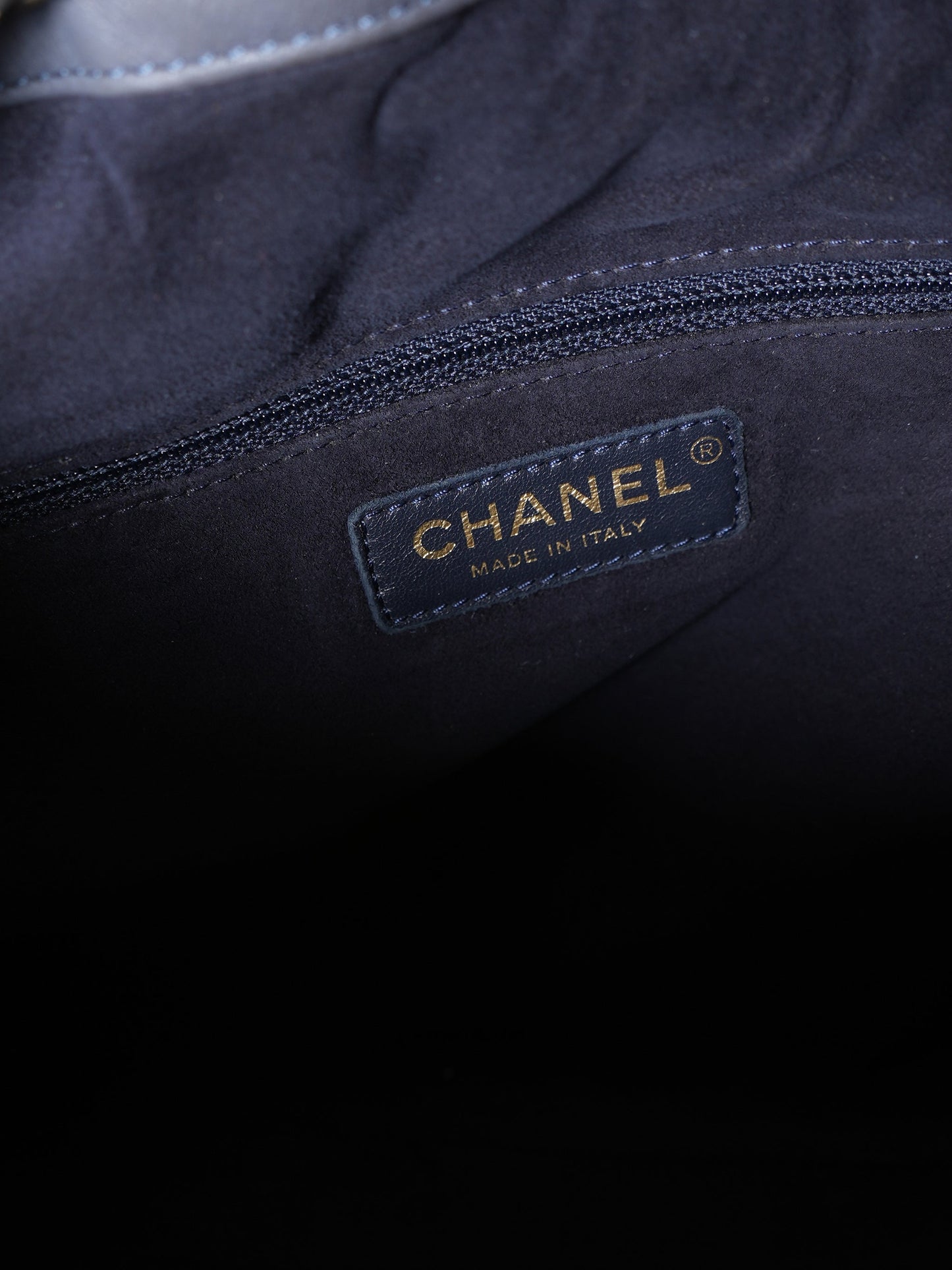 Chanel Paris In Rome Drawstring Quilted Bag In Lambskin