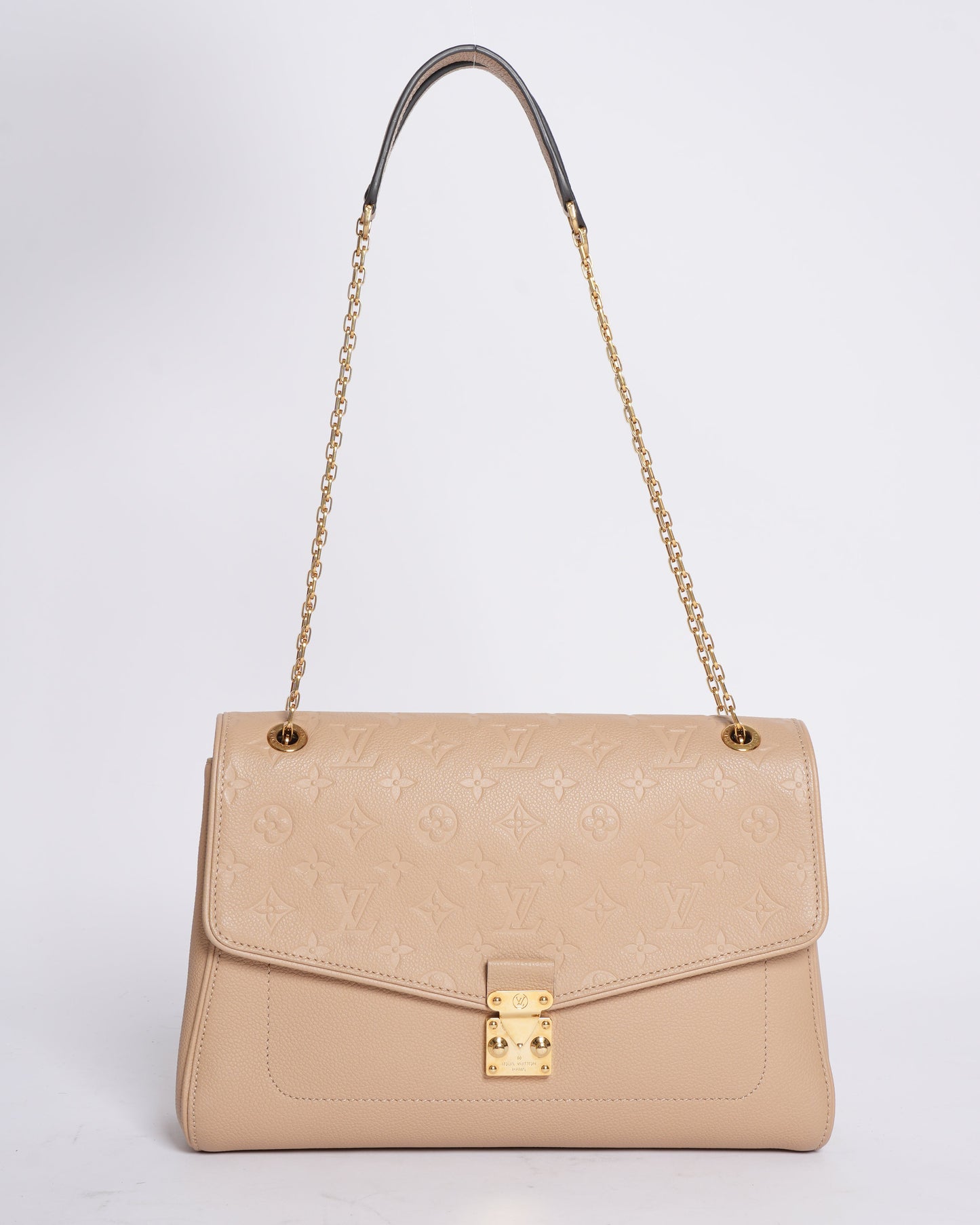 New Louis Vuitton Saint Germain MM Monogram Empreinte Leather Bag