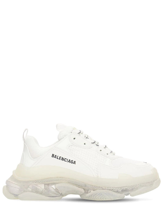 BALENCIAGA TRIPLE S CLEAR SOLE SNEAKERS
