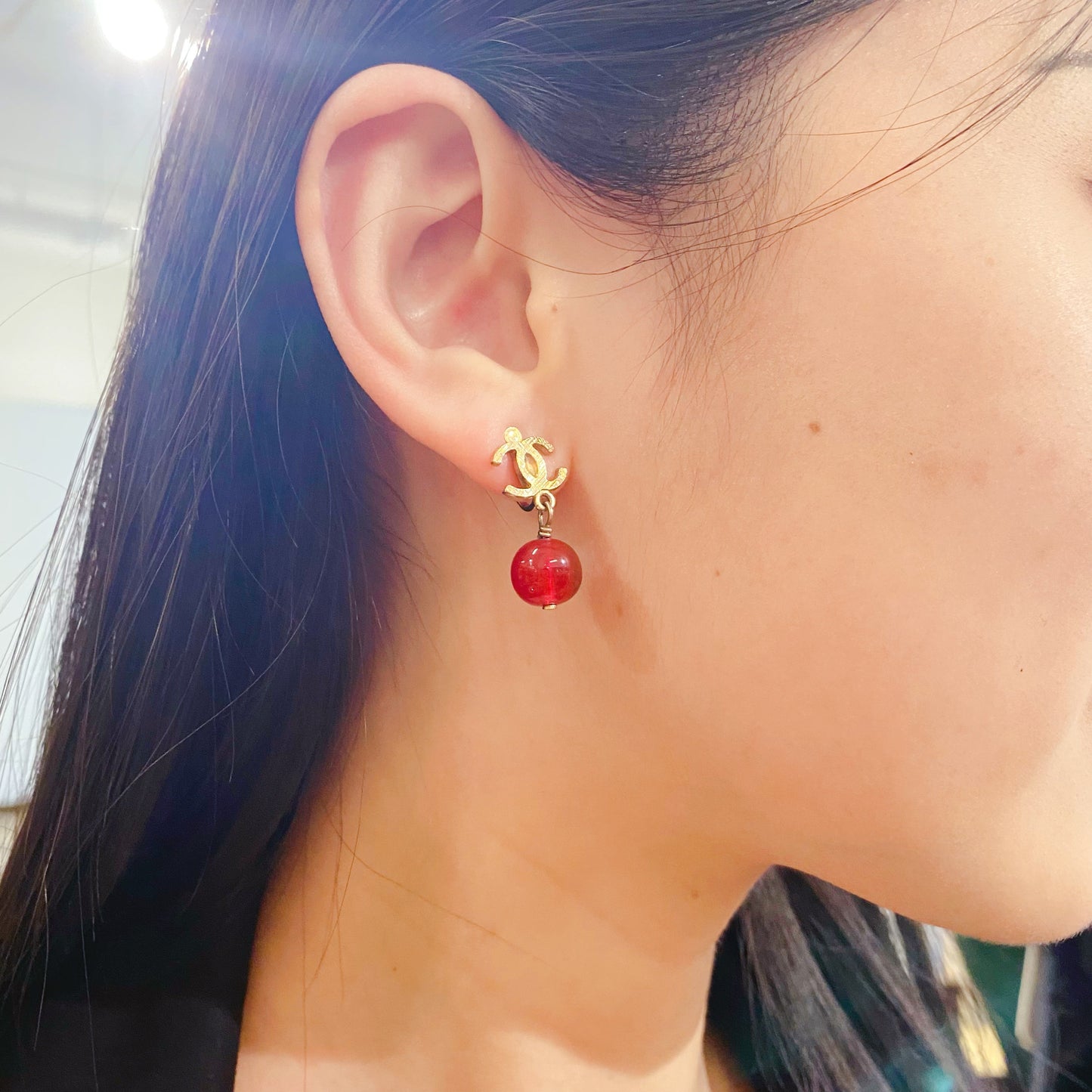 Chanel Double C logo   Earrings
