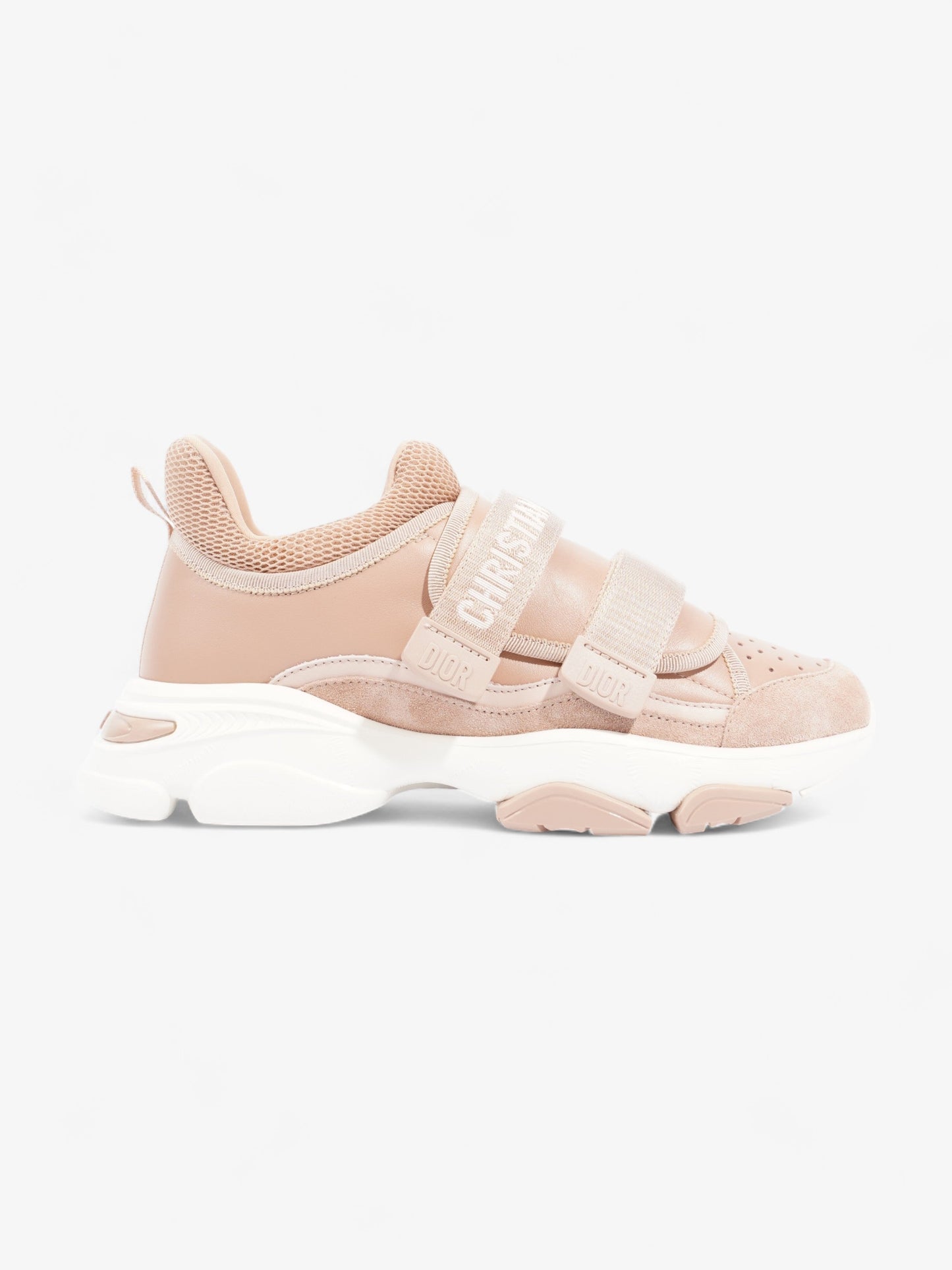 Christian Dior D-Wander Low Top  Nude Leather EU 37 UK 4