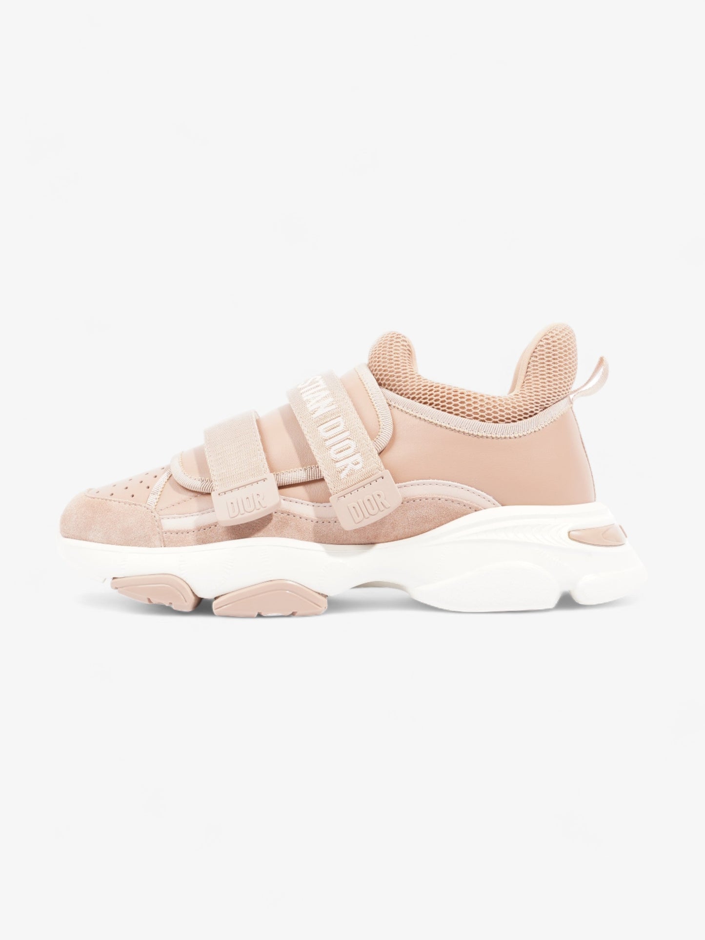 Christian Dior D-Wander Low Top  Nude Leather EU 37 UK 4