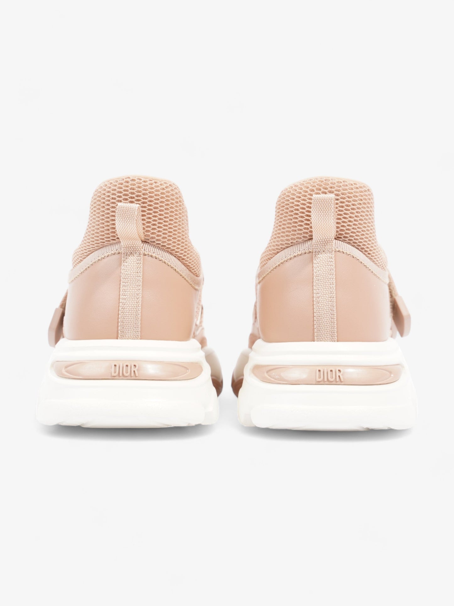 Christian Dior D-Wander Low Top  Nude Leather EU 37 UK 4
