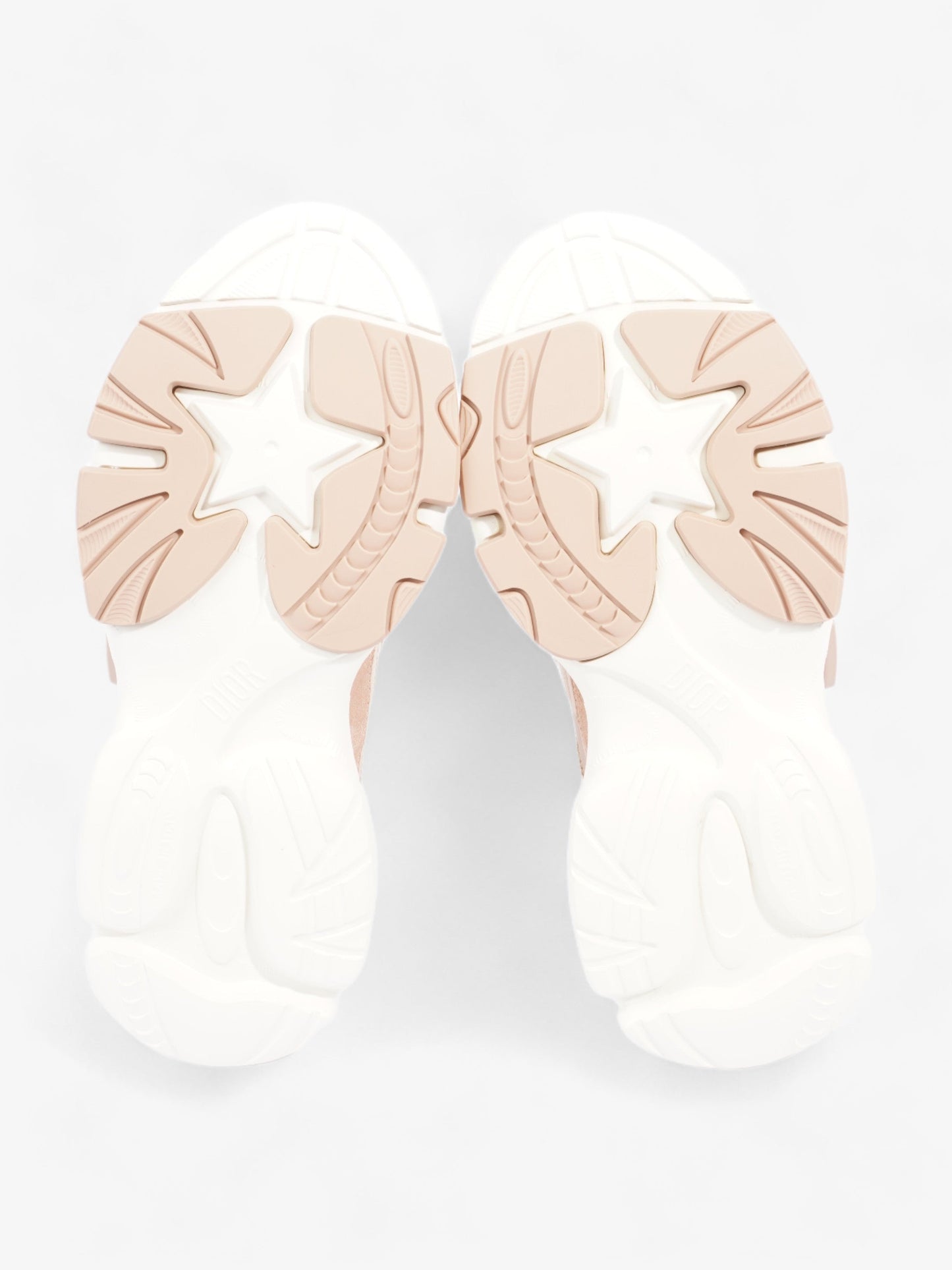 Christian Dior D-Wander Low Top  Nude Leather EU 37 UK 4