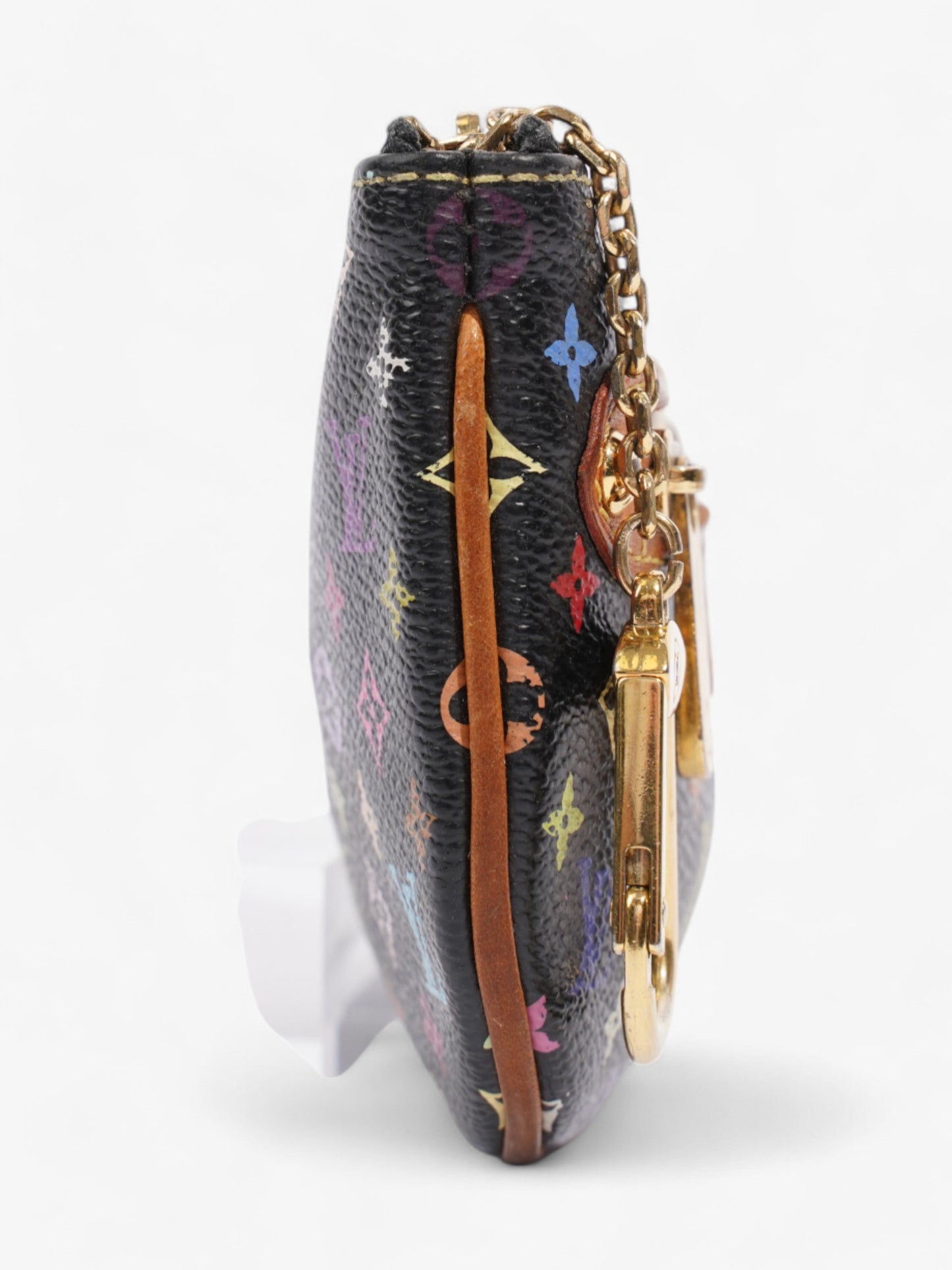 Louis Vuitton Murakami Pochette Coin Purse Monogram Multicolour / Black Coated Canvas MM
