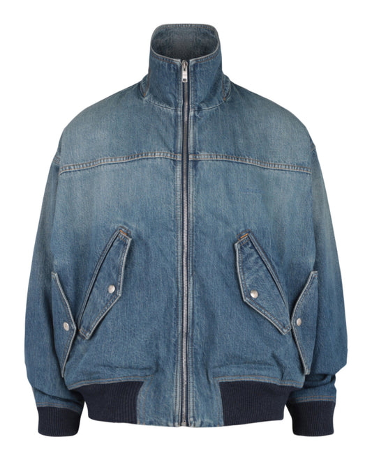 Givenchy Mens Four Pocket Denim Bomber
