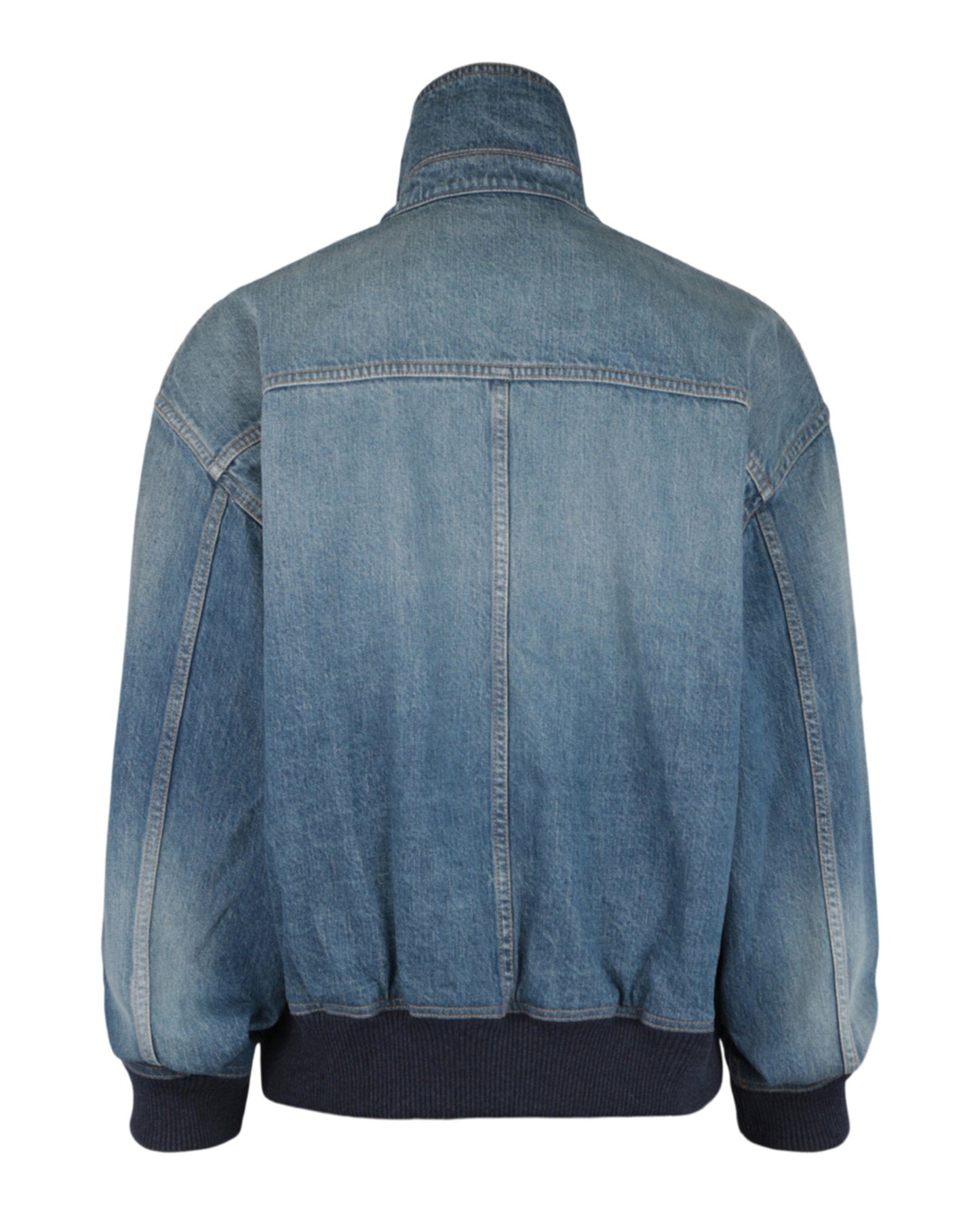Givenchy Mens Four Pocket Denim Bomber
