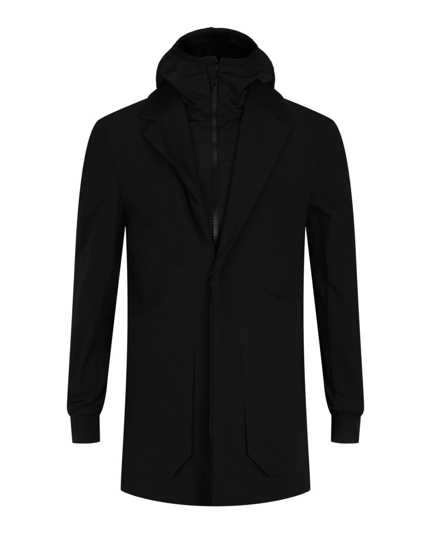 Givenchy Mens Single-Breasted Layered Blazer