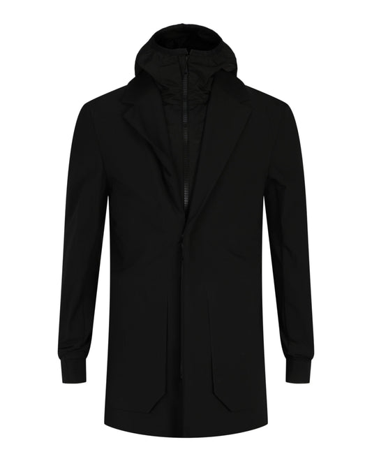 Givenchy Mens Single-Breasted Layered Blazer