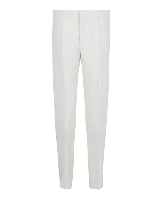 Givenchy Mens Straight-Leg Wool Tro rs