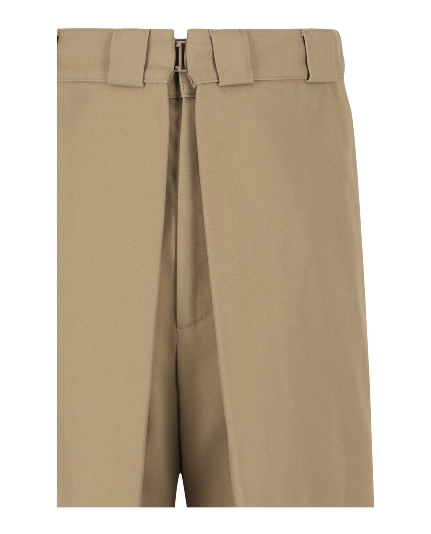 Givenchy Mens Pleated Chino Shorts
