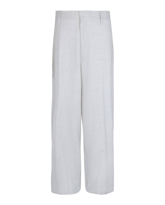Givenchy Mens Extra Wide-Leg Wool Tro rs
