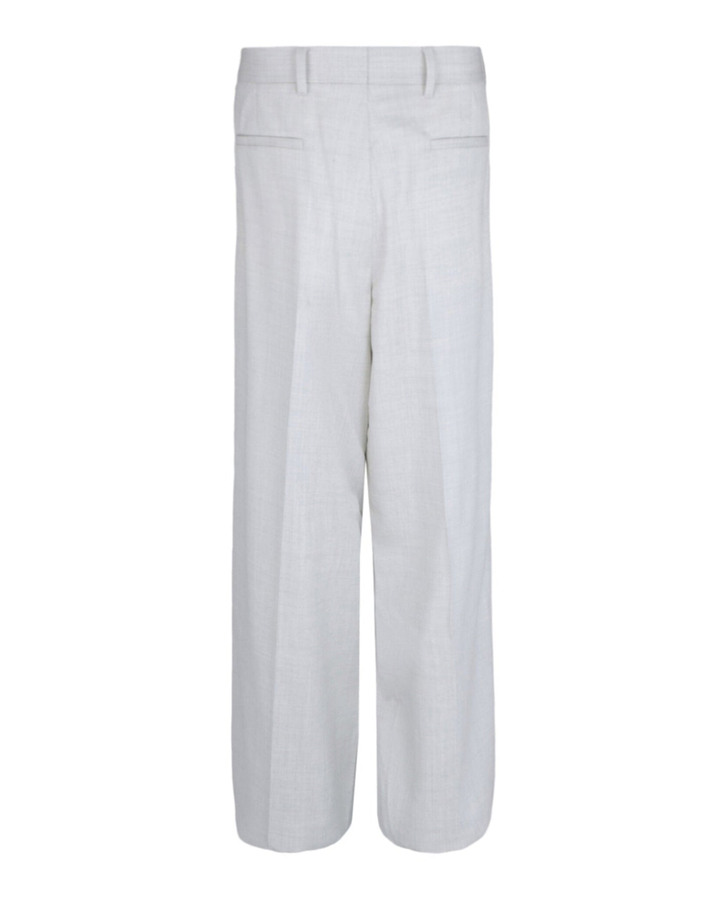 Givenchy Mens Extra Wide-Leg Wool Tro rs