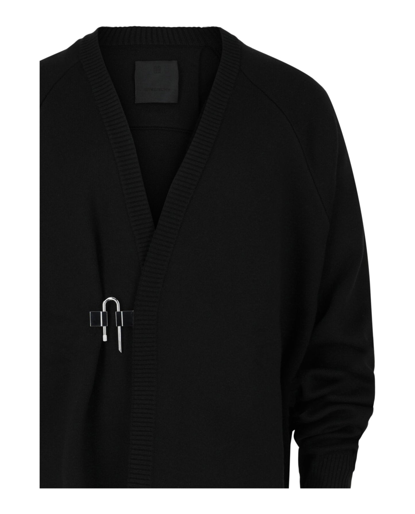 Givenchy Mens U-Lock Knit Cardigan