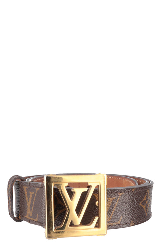 LOUIS VUITTON LV Belt MNG Canvas