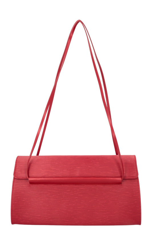 LOUIS VUITTON Dinard Handbag Epi Red