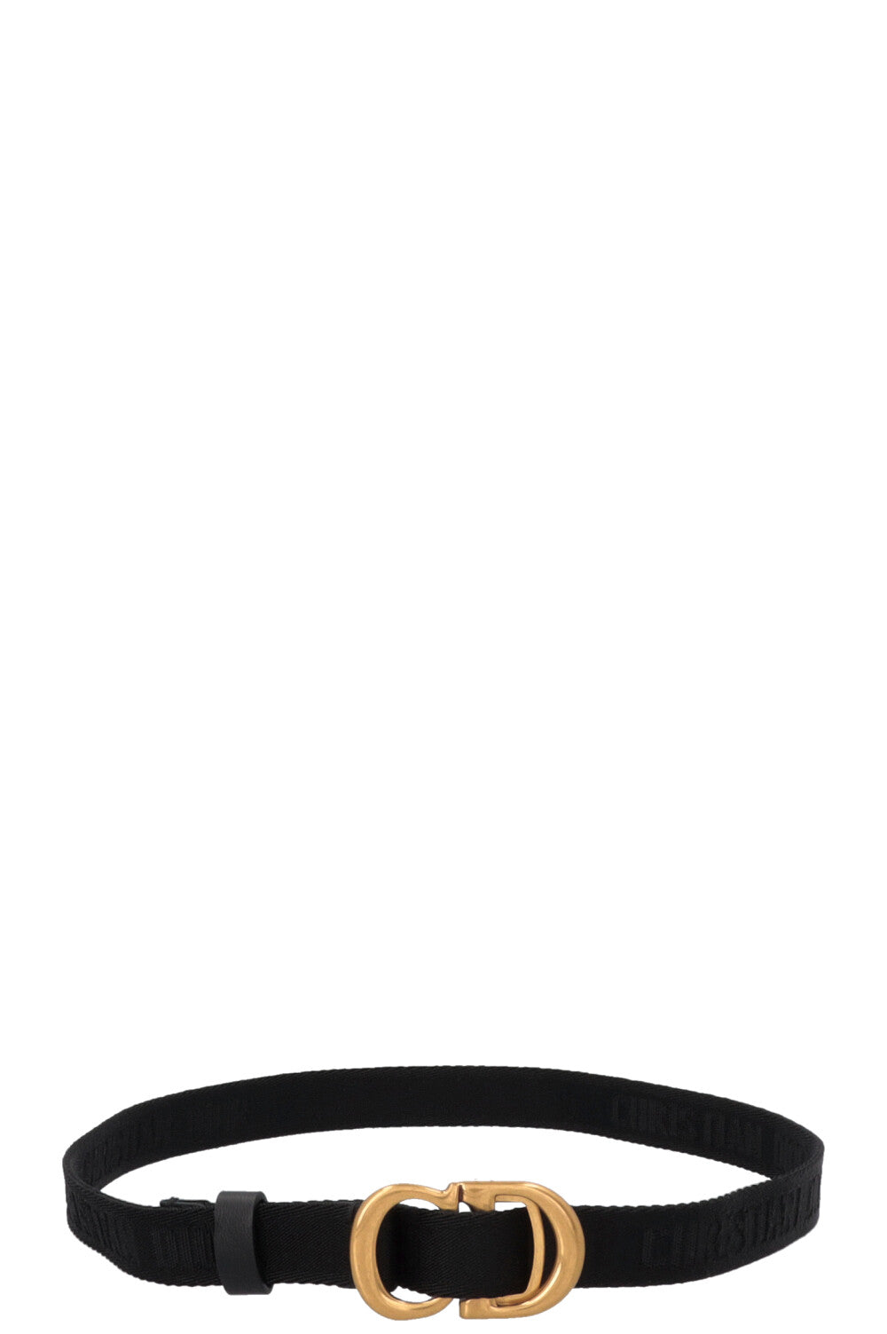 CHRISTIAN DIOR CD Belt Black