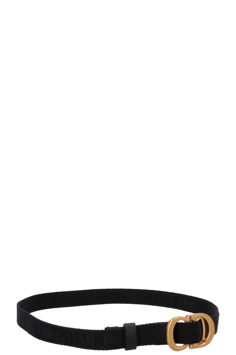CHRISTIAN DIOR CD Belt Black