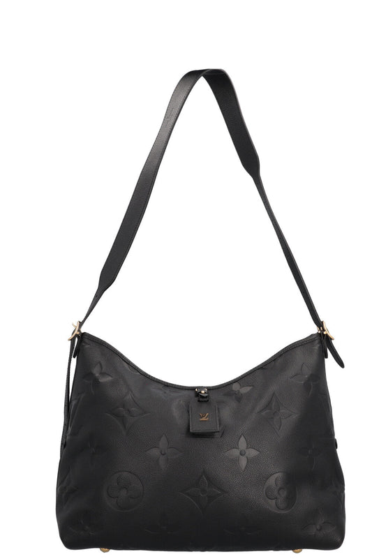 LOUIS VUITTON CarryAll MM Empreinte Black