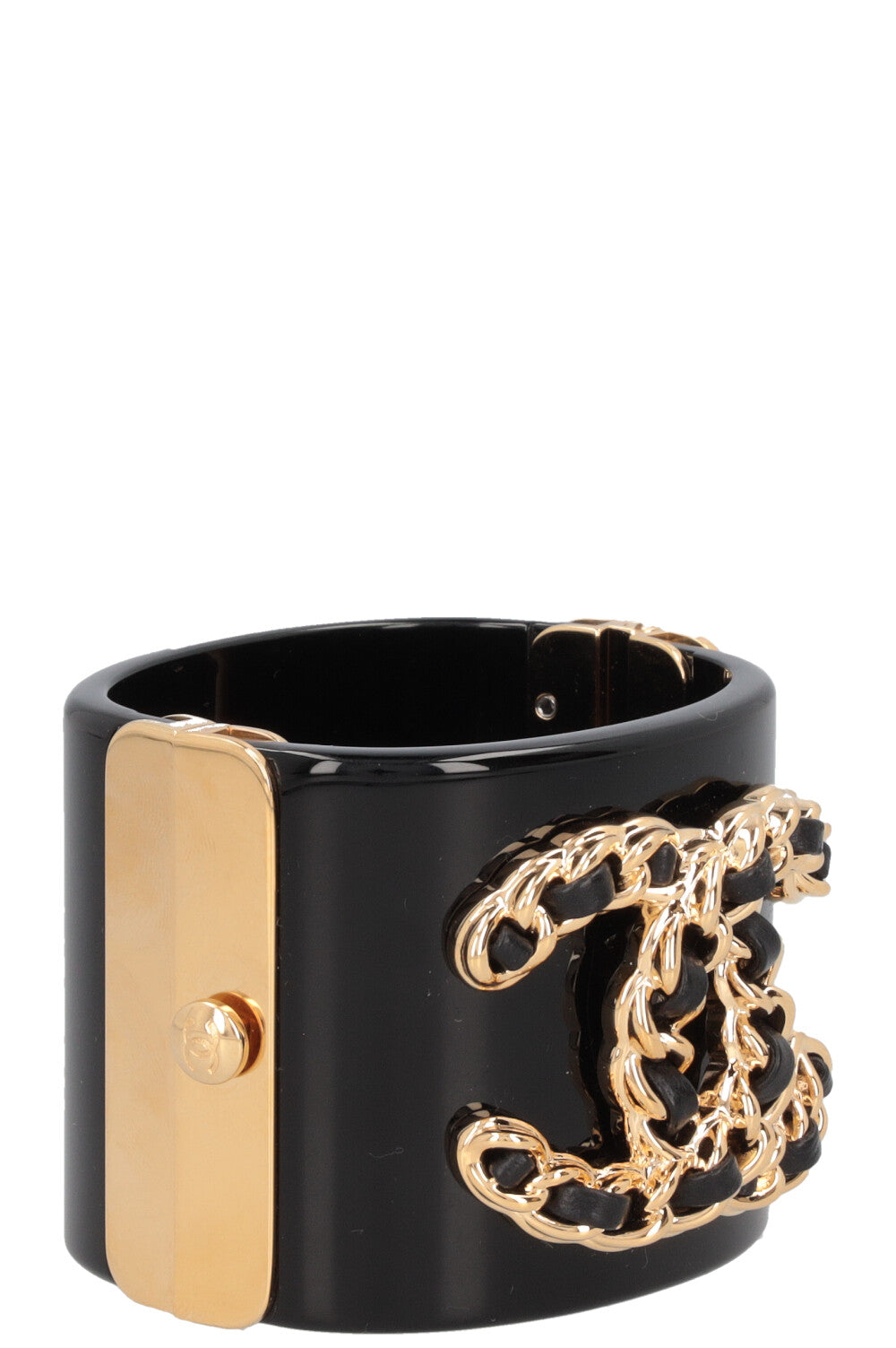 CHANEL CC Cuff Black