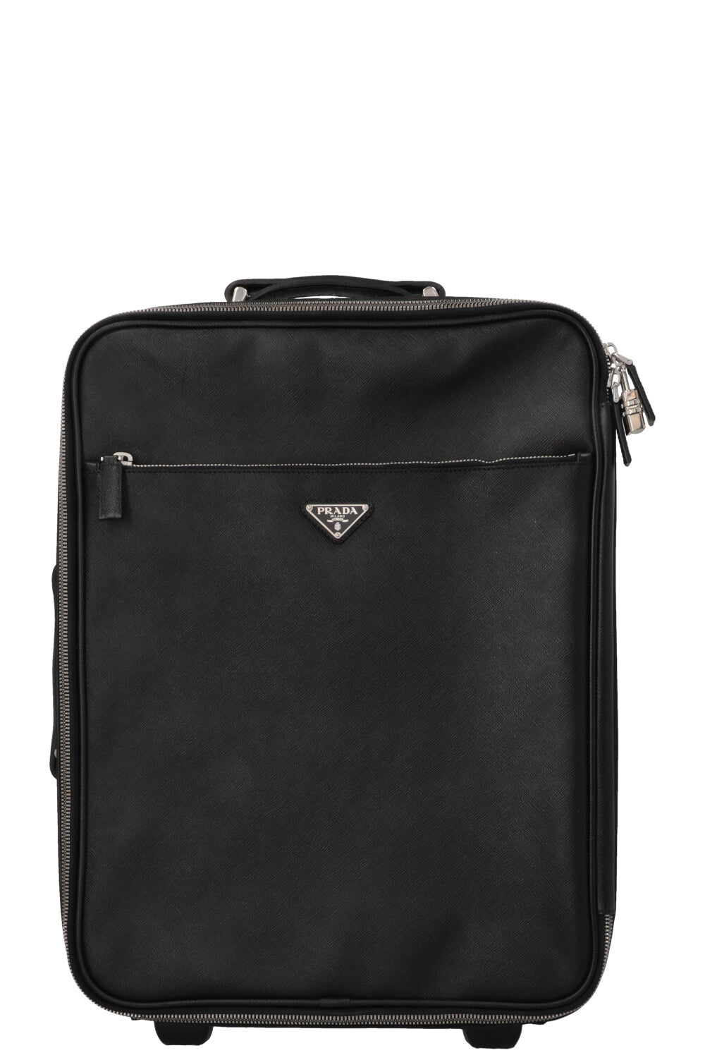 PRADA Carry On 50 Trolley Saffiano Black