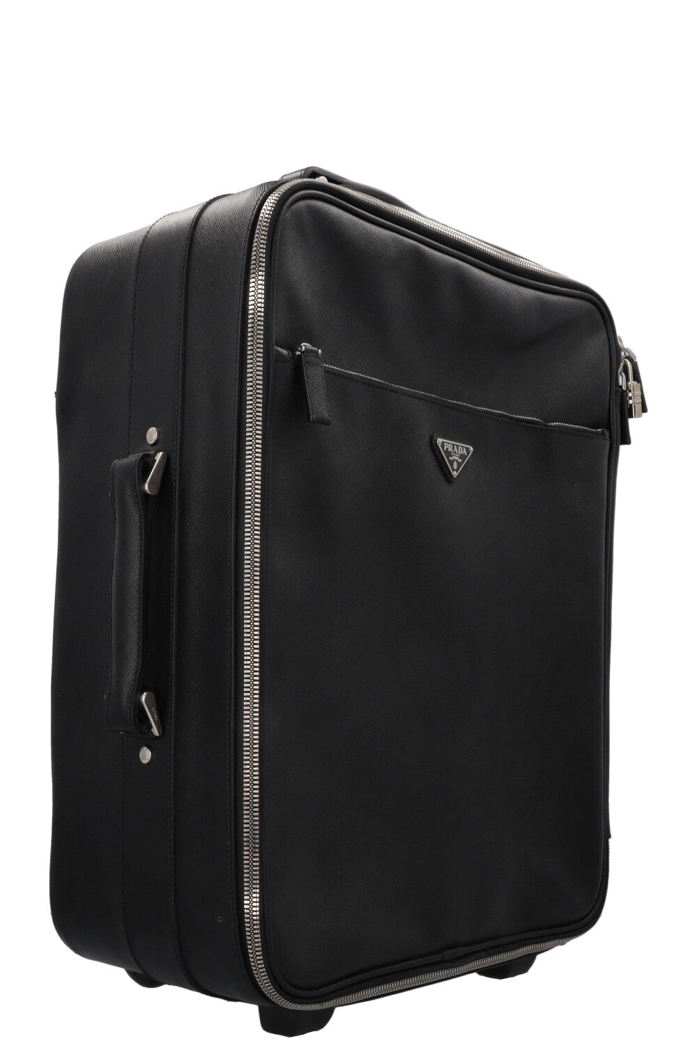 PRADA Carry On 50 Trolley Saffiano Black