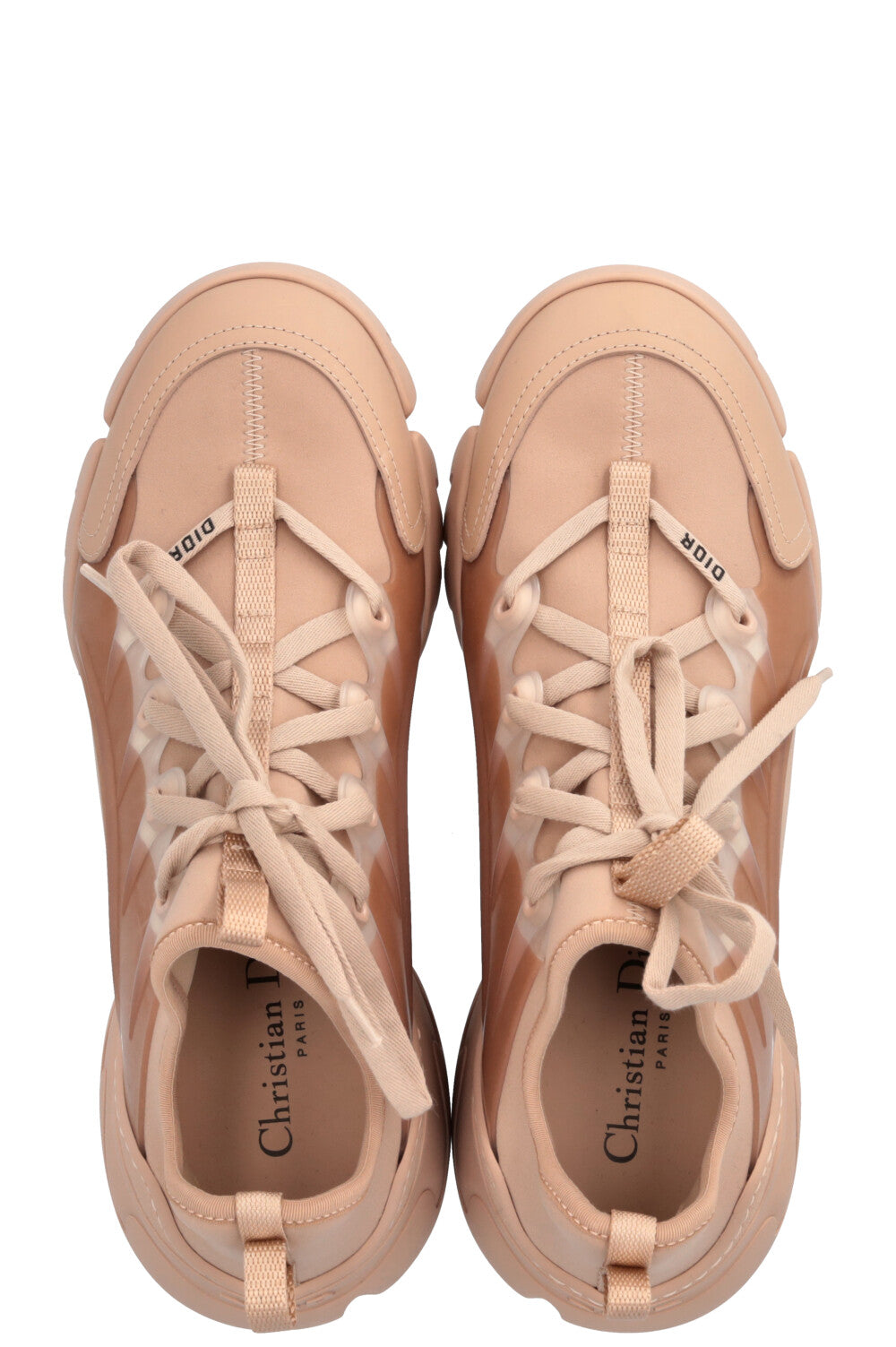 CHRISTIAN DIOR D-Connect Sneakers Nude