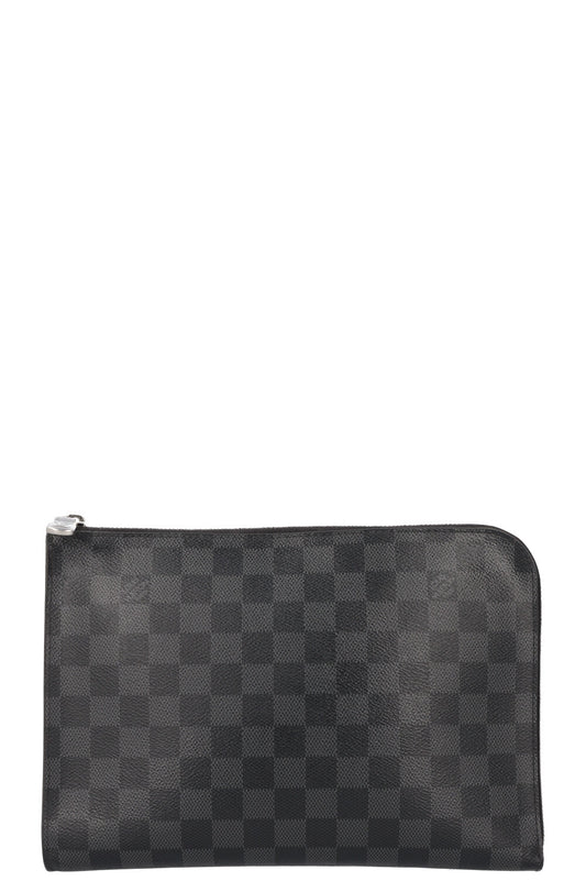 LOUIS VUITTON Pochette Damier Graphite