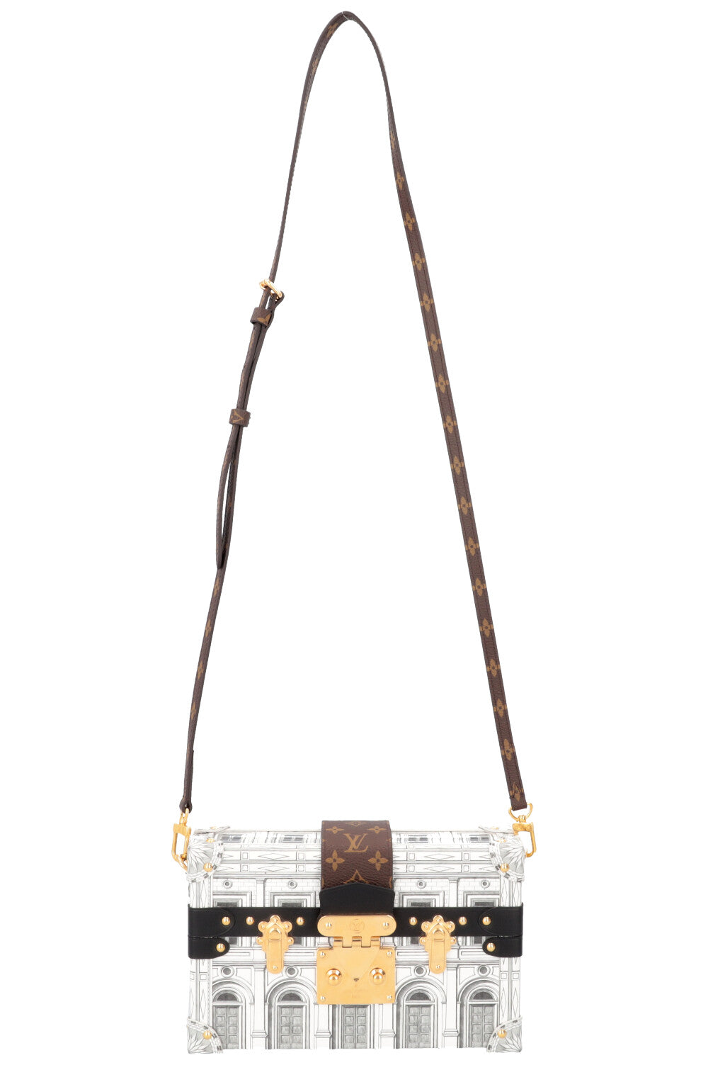 LOUIS VUITTON x FORNASETTI Architettura Petite Malle Bag