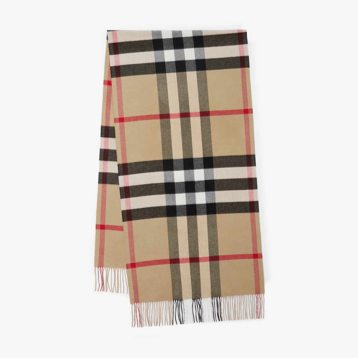 BURBERRY HO  CHECK OVERSIZED SCARF