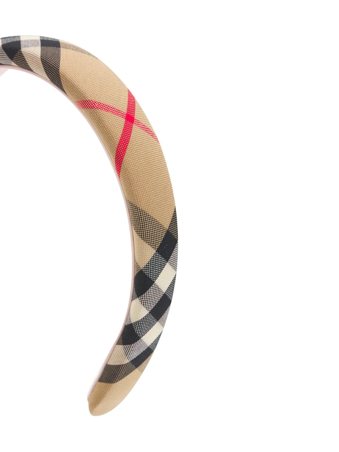 BURBERRY   CHECK HAIRBAND