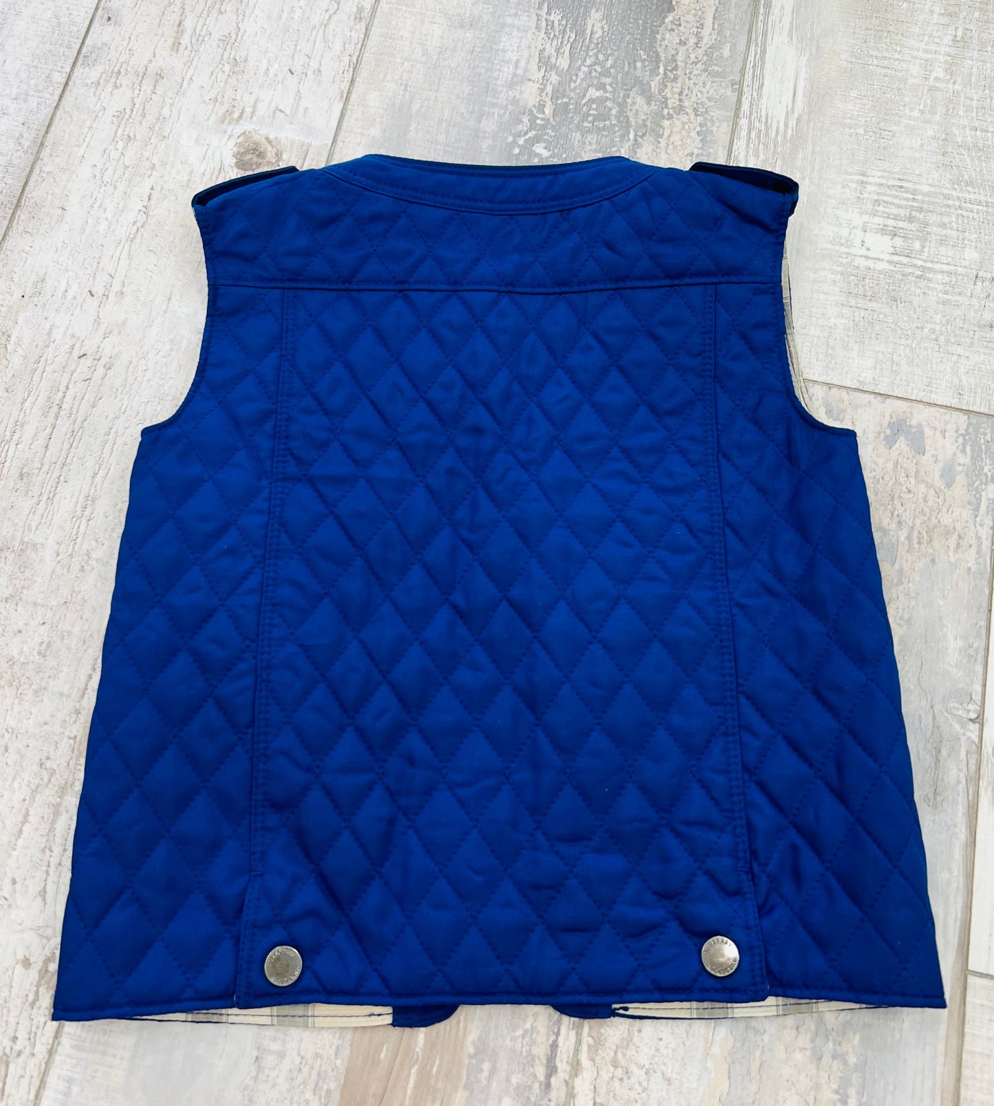 BURBERRY TODDLER'S QUILTED HO  CHECK VEST