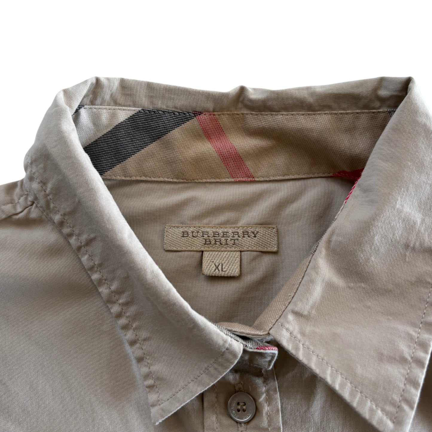 Burberry Brit Button-Down Blo  - Womens XL