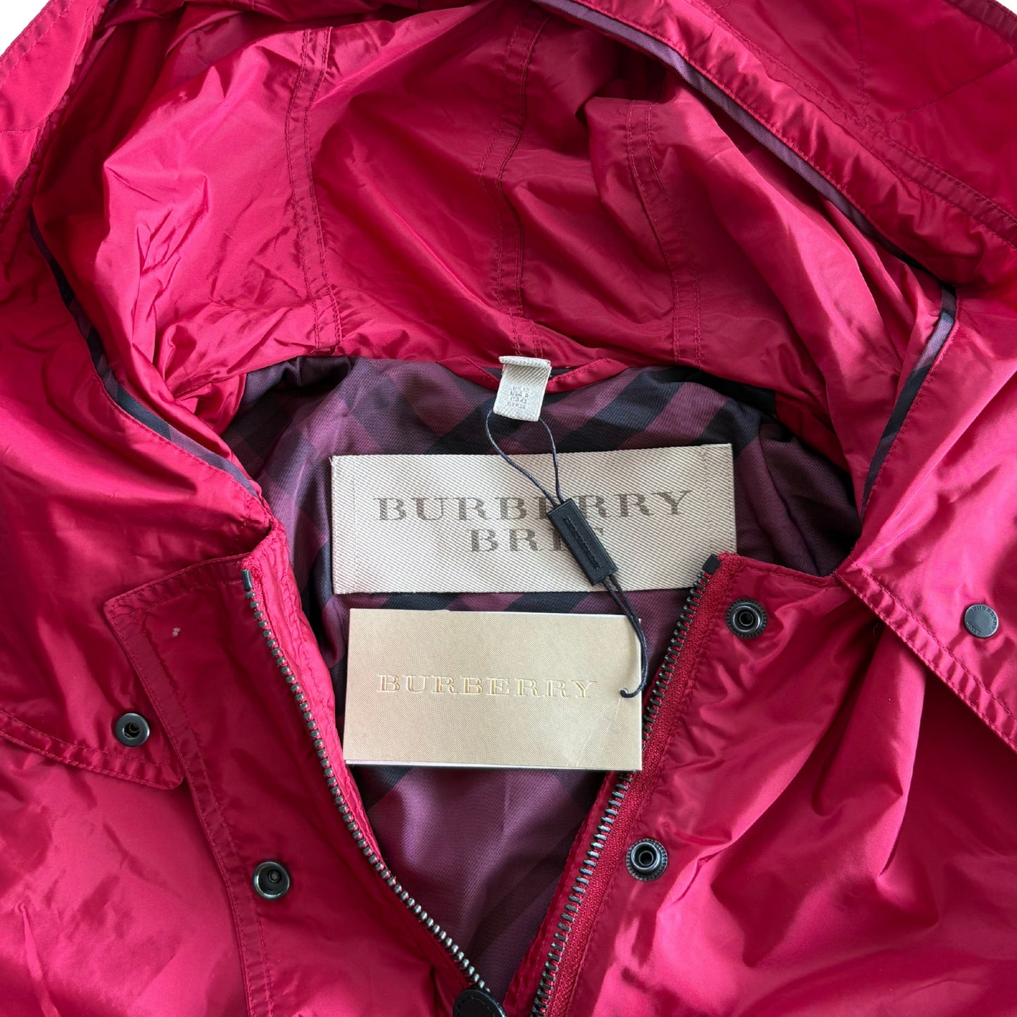 Burberry Brit Windbreaker Jacket - Women's 8