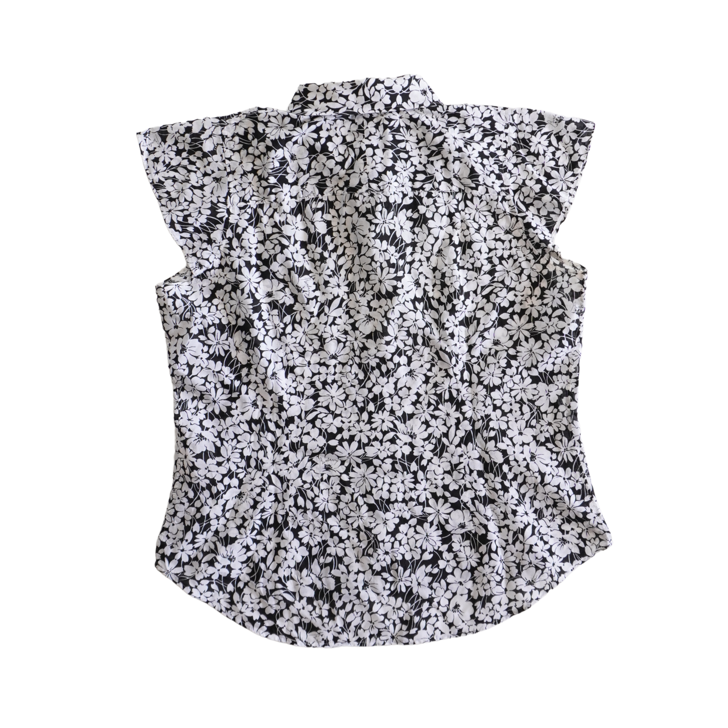 Burberry Cap Sleeve Blo  - Women's L