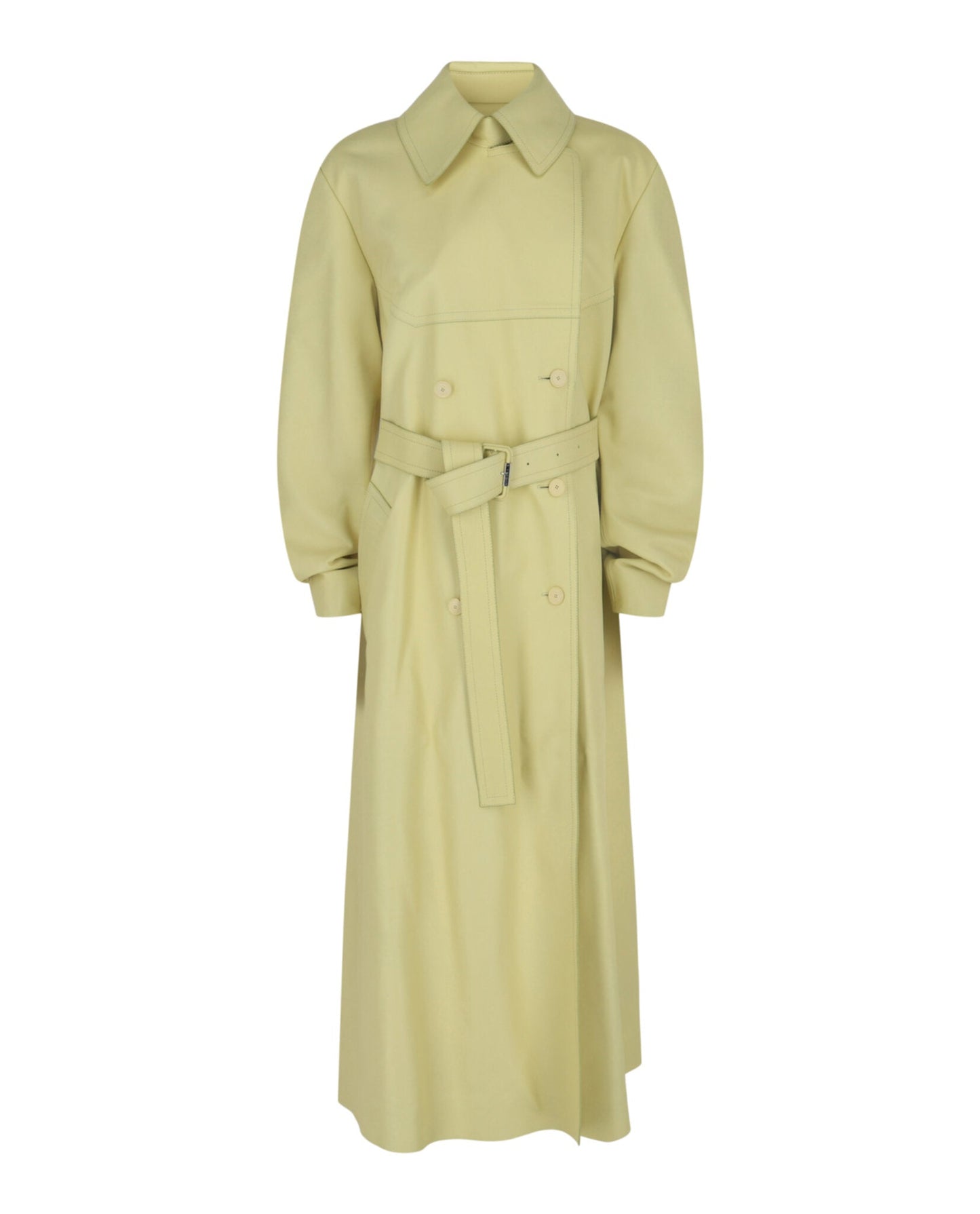 Givenchy Womens Leather Trench Coat