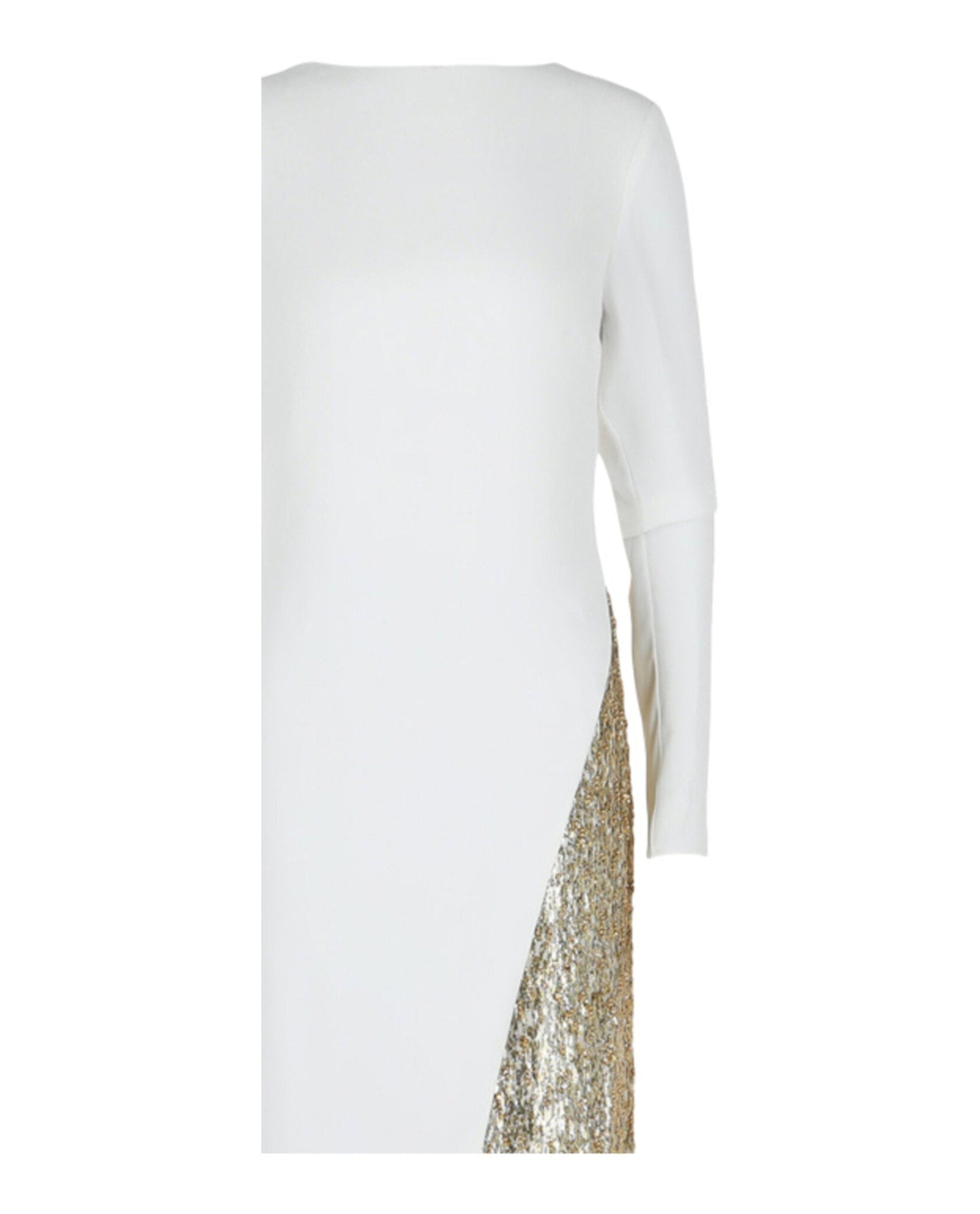 Givenchy Womens Metallic Sequin Gown