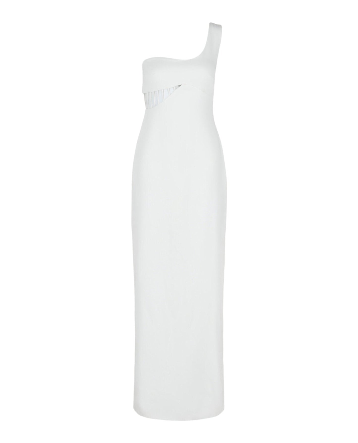 Givenchy Womens One-Shoulder Cutout Gown